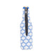 Neoprene Beer Bottle Jacket withZipper - Gray & Blue