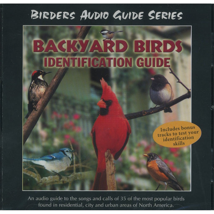 Backyard Birds Identification Guide CD
