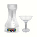 2 pc 12 oz Margarita Glasses Clear 4 ct