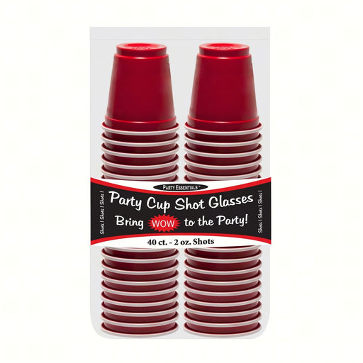 2 oz Red Party Shots