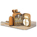 Tremont Brown 4 Person Picnic Set