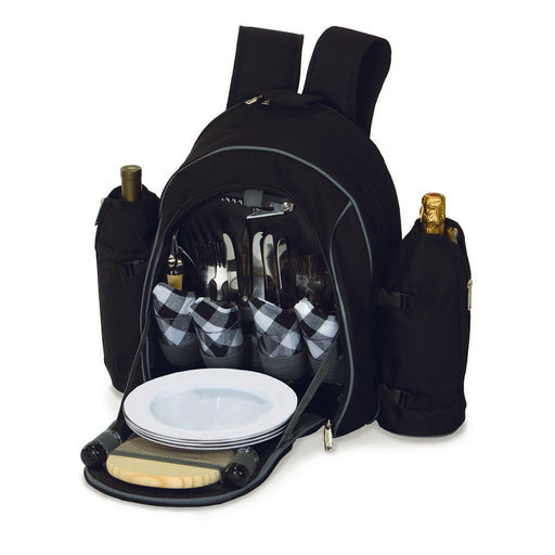 Stratton Black 4 Person Picnic Set