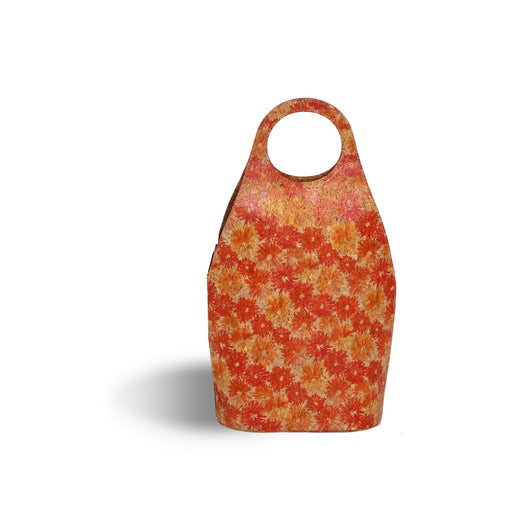 Soleil Double Wine Tote - Floral Cork