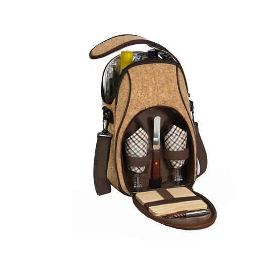 Brava Wine-Cheese Tote - Cork