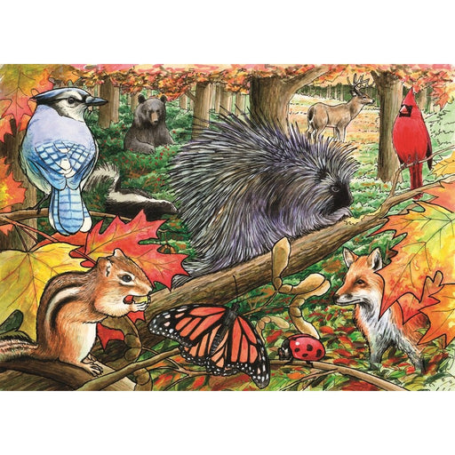 Eastern Woodlands Tray Puzzle 35 piece Puzzle