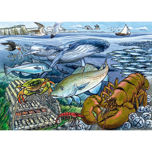 Life in the Atlantic Ocean 35 pc Tray Puzzle