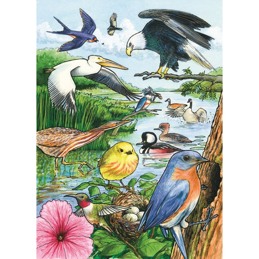 North American Birds Tray Puzzle 35 piece Puzzle