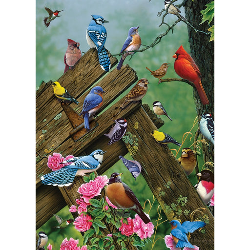 Wildbird Gathering 35 pc Tray Puzzle