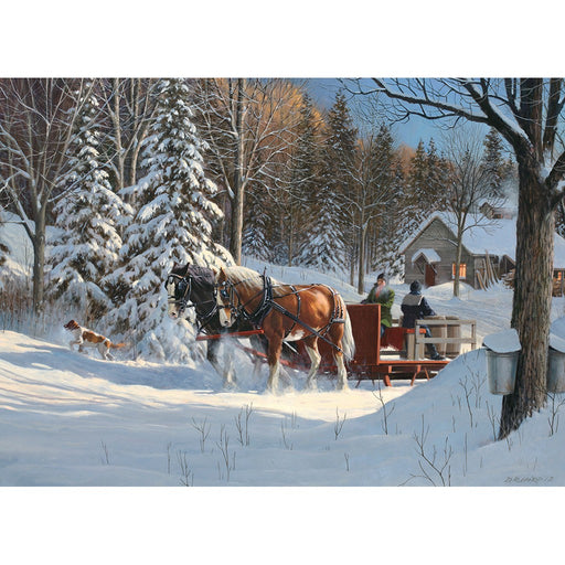 Horse 1,000 Piece Holiday Puzzle