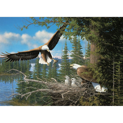 Nesting Eagles 1000 piece Puzzle