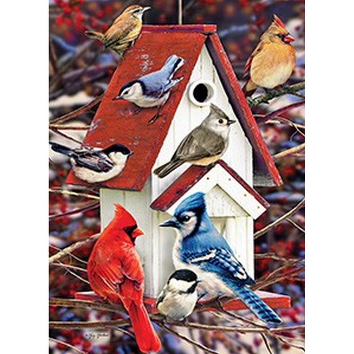 Winter Bird House 1000 pieces