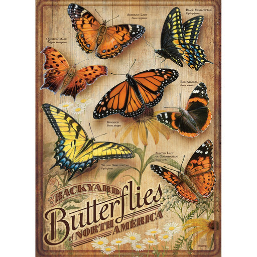 Backyard Butterflies 500 pc Puzzle