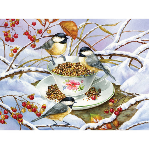 Chickadee Tea Easy Handling 275 pc puzzle