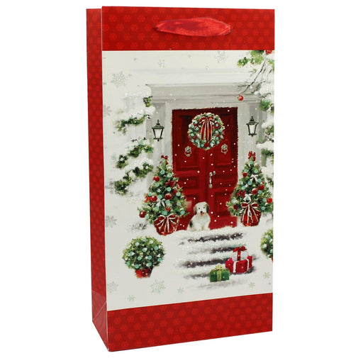 OUT FOR THE SEASON P2 Red Door - Printed Paper Wine Bags