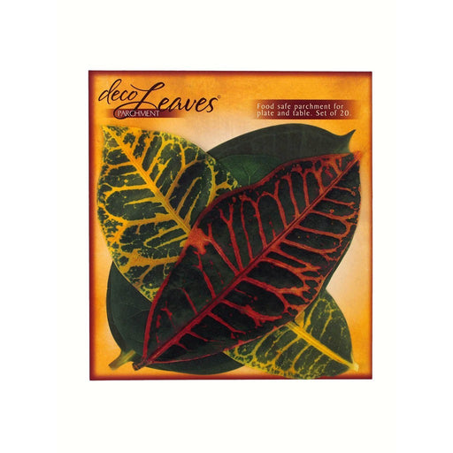 Tropical Deco Parchment Leaves