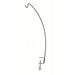 36 inch Clamp Style Angled Hook Black