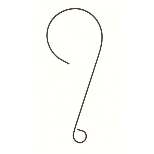 24 inch Branch Hook Black