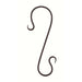 12 inch Forged Branch Hook Black