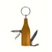 Gold Wine Bottle Multi-Tool Key Chain