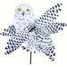 Snowy Owl Whirligig Spinner