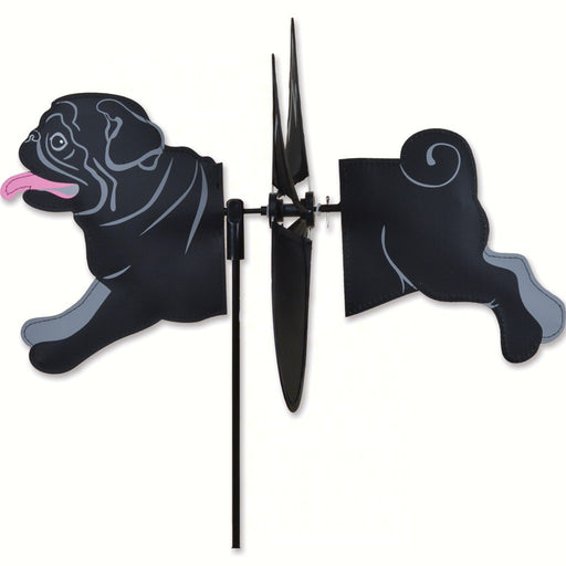 Black Pug Petite Spinner