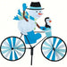 20 inch Snowman Bicycle Spinner