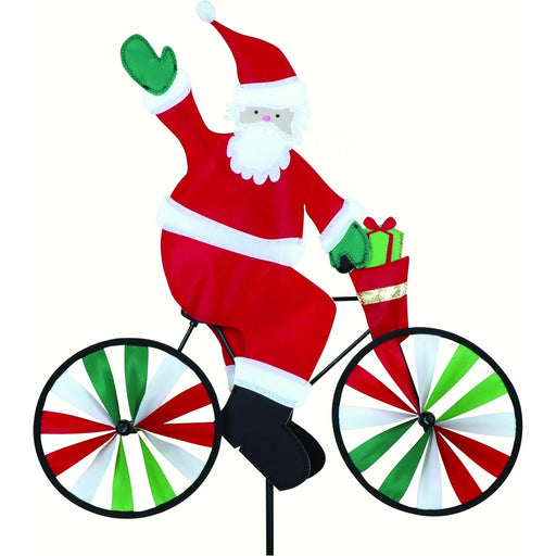 20 inch Santa Bicycle Spinner