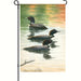 Late Summer Loon Trio Garden Flag