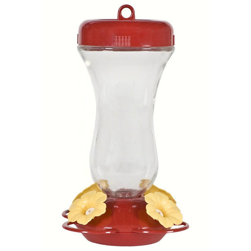 16 oz Top-Fill Glass Hummingbird Feeder