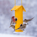 Yellow 4 Port Seed Feeder