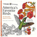 America's Favorite Birds Coloring Book by Miyoko Chu and Brenda Lyons