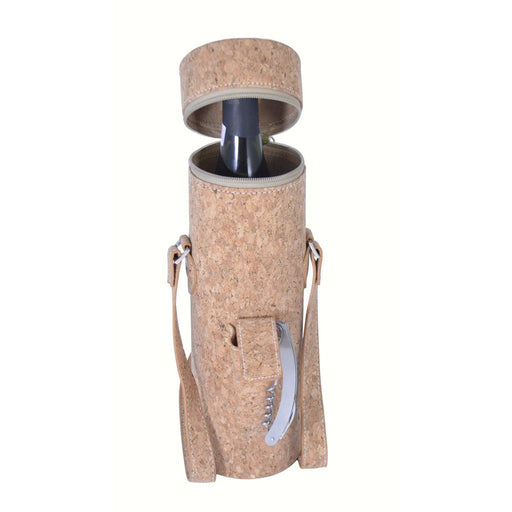 Cork Enclave Single Bottle Wine Carrier