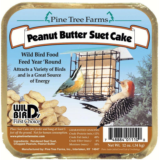 12 oz Suet Peanut Butter Cake Must order in 12's