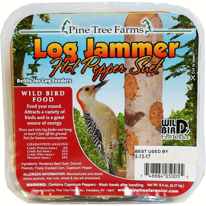 Log Jammers Hot Pepper Suet Must order in 12's