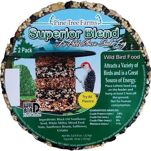 Le Petit Superior Blend Classic Seed Log   2 pack