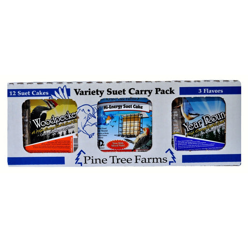 Variety Suet Pack Year Round, Hi-Energy, Woodpecker