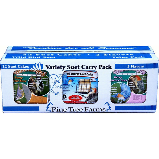 Variety Suet Pack Nutty Butter, Hi-Energy, Berry Essence