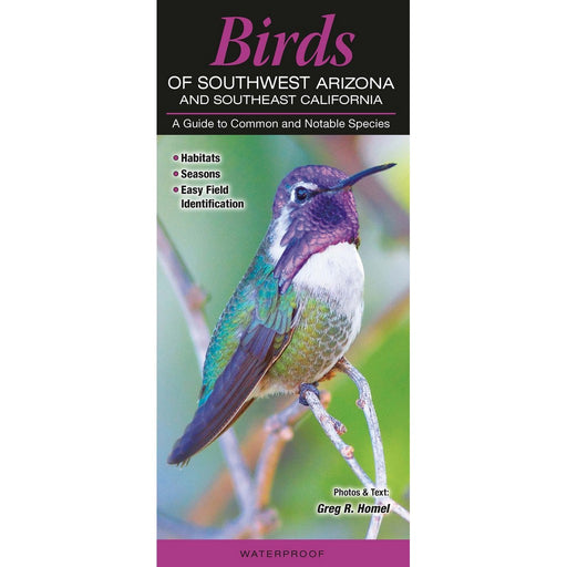 Birds of Southwest Arizona and Southeast California by Greg R. Home