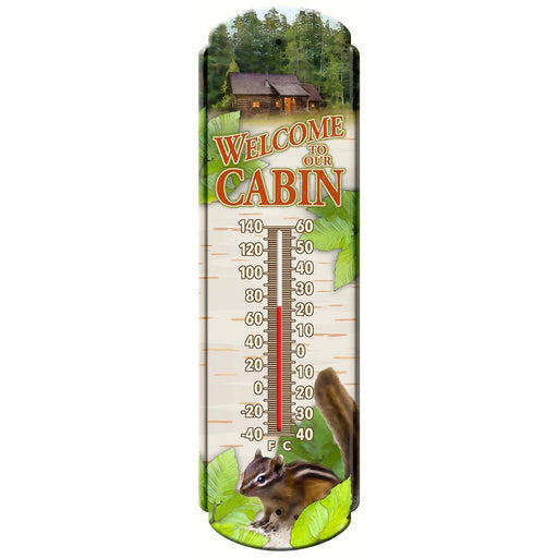 Welcome to Our Cabin Thermometer