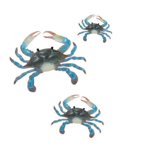 Blue Crab Wall Decor - Set of 3