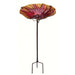 Red Bird Bath/Feeder withStake