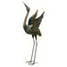 Patina Flying Crane 40 inch Up