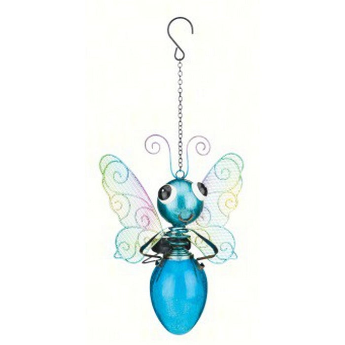 Solar Butterfly Lantern Blue
