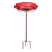 Birdbath/Feeder Stake - Poppy