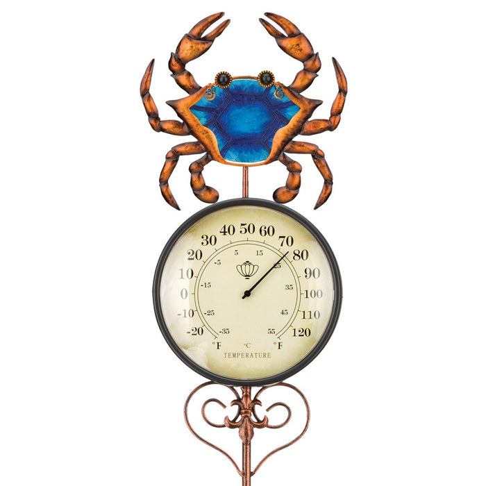 Crab Thermometer Stake