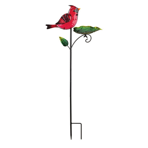 Bird Feeder Stake - Cardinal
