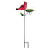 Bird Feeder Stake - Cardinal
