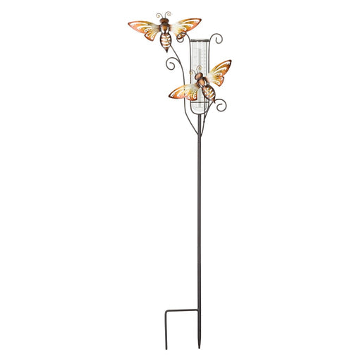 Bee Rain Gauge Stake