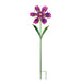 Purple Flower Spinnner Stake