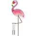 Rain Gauge Stake Flamingo